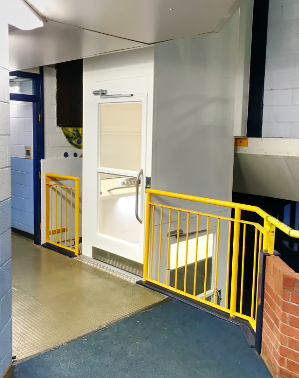 Abersychan School Case Study | Invalifts