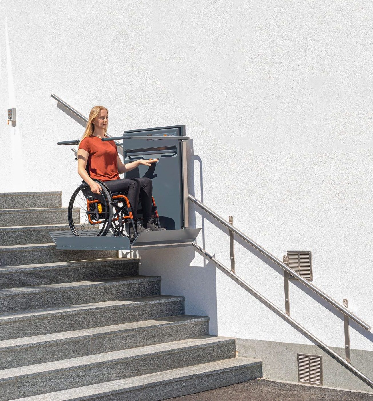 Wheelchair Stair Lift - Platform Stair Lift | Invalifts